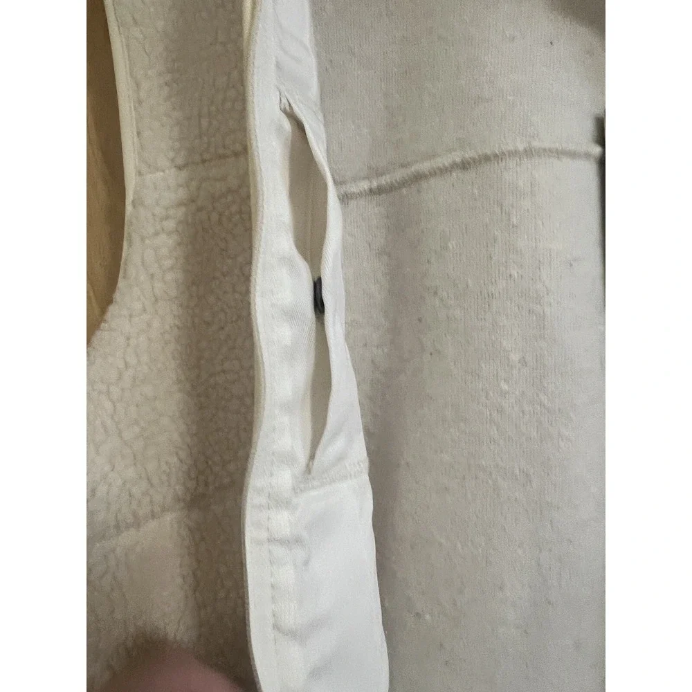 NEW Dickies Workwear‎ Sherpa Ivory Cream White Vest - Small